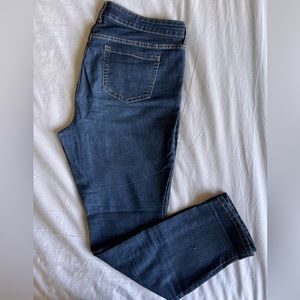 Torrid 16S dark blue skinny jeans